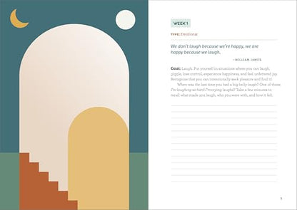A Year of Self-Care Journal: 52 Weeks to Cultivate Positivity & Joy (A Year of Reflections Journal)