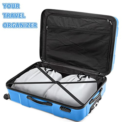 10 Pcs Dust Cover Bags Large Cotton Breathable Bags Dustproof Drawstring Storage Bag for Shoes Purses Handbags Travel Packing Luggage Organizer Home Storage, 2 Sizes