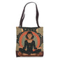 Meditate Yoga Meditation Spiritual Warrior Buddha Tote Bag