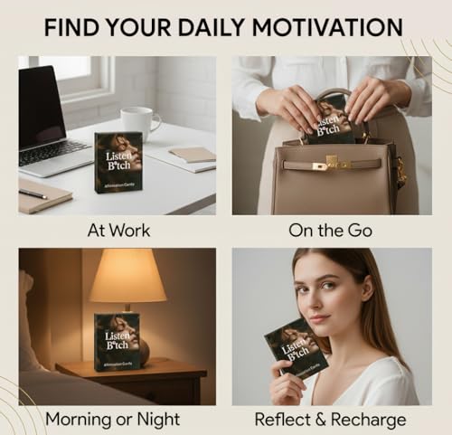 Bold Affirmation Cards for Women | Confidence Boost, Self-Worth & Main Character Energy | Self-Love, Confidence & Bad-Day Motivation | Daily Affirmation Cards | Daily Motivational and Inspirational Cards for Women | Affirmations for a Badass