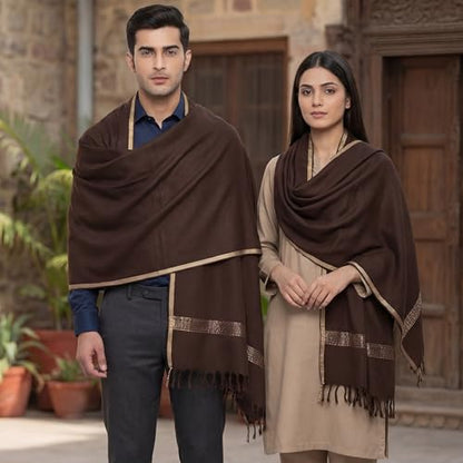 Men's Shawl Lightweight – Soft Cashmere Feel Scarf for Men, All Season - Summer Travel Wrap, Breathable