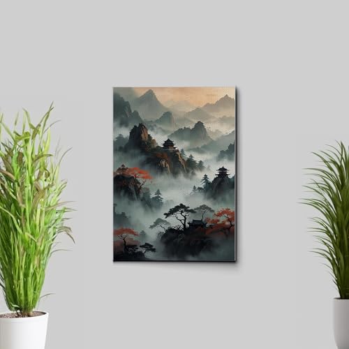 Japanese Wall Art, Minimalist Wall Art, Neutral Abstract Art, Modern Minimalist, Zen Wall Art, Zen Printed Wall Art, Japanese Art Print, Canvas Prints, Decor