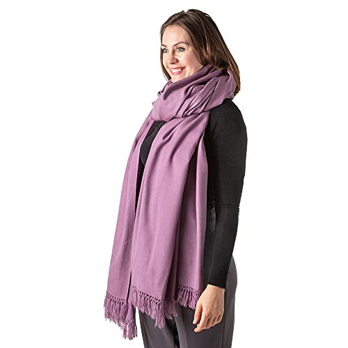 Meditation Shawl or Meditation Blanket, Shawl/Wrap, Oversize Scarf/Stole. Large. Unisex. - color: Lavender
