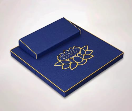 Meditation Mats, Meditation Meditation Mats, Futons, Household Folding, Thickened Fabrics, Coconut Palm, Kneeling Mats(Size:60x60cm(24x24inch),Color:Blue) - color: Blue, size: 60x60cm(24x24inch)