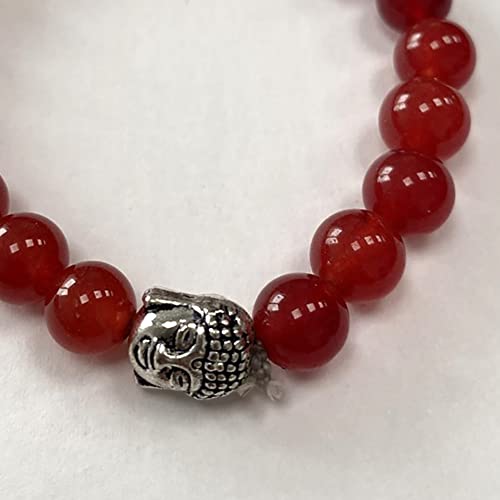 VIE Buddha Bracelet - style: Red Carnelian