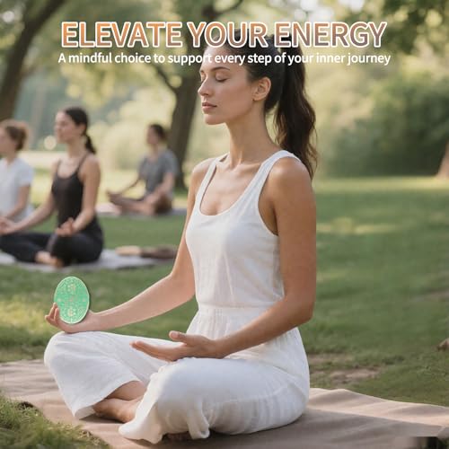 Meditation Accessories- Copper Healing Antenna With Tuning Forks for Healing Inspired Energy Regulation 3.94" ×5.92" Copper Portal for Soul Activation, Aura Cleansing & Stress Relief HCEP-01