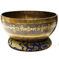 Nepal Tibetan Sing Bowl Himalayan Buddhist Yoga Singing Bowl Fengshui Large size Handmade Home decor tibetan(22CM) - size: 22CM