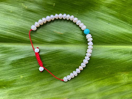 Handmade Fresh Water Wrist Mala Bracelet, Beaded Bracelet, Meditation Beads, Yoga Jewelry, Mindfulness Gift, Spiritual Accessory