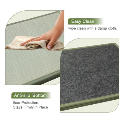 Japanese Traditional Tatami Mat - size: 3'3" x 6'7", style: Rush Grass Mat 78“×39”×0.47“