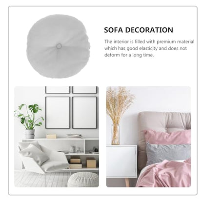 SHINEOFI Meditation Floor Cushion Large Grey Seat Pillow Japanese Style Tatami Zabuton Cushion for Floor Sitting and Yoga Seating in Small Spaces