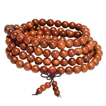1pc Wooden Bracelet for Men and Women Natural Wood Beads Chic Hand Jewelry for Daily Wear