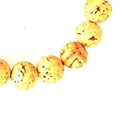 OMA Rudraksha Bracelet Spiritual Healing Stretch Bracelet to Regulate Blood Pressure and Body Fat BRAND - style: Bodhi Seed