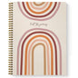 Softcover Trust The Journey 8.5" x 11" Motivational Spiral Health Journal/Notebook, 120 Daily Wellness Tracker Pages, Durable Gloss Laminated Cover, Gold Wire-o Spiral. Made in the USA - style: Trust the Journey