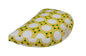 Maji Sports Om Zafu Cotton Yoga Meditation Pillow (Yellow Green Tile)