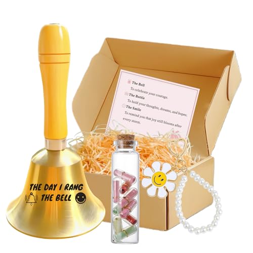Cancer Survivor Gift Set for Women|End of Chemo Gift|Cancer Survivor Recovery Milestone Celebration Gifts|I Rang The Bell End of Chemo Last Day of Chemo Treatment Gifts - color: White Flower Smiling Face Suit