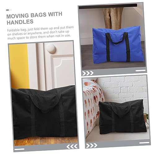 Homoyoyo 2pcs Capacity Oxford Cloth Storage Bags Moving Bags for Travel Home Organization