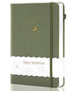 CAGIE Lined Journal Notebook for Work, 196 Pages, Medium 5.7" x 8.3", Hardcover Notebook Journal with Pen Loop, (Turquoise Ruled), Gifts - color: 02 Turquoise