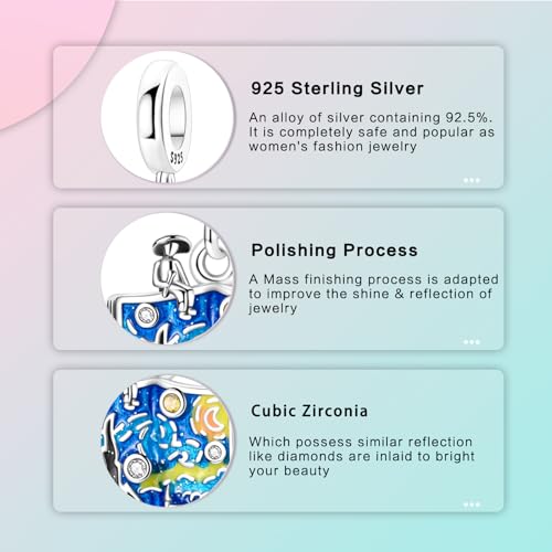 Prayer Cross Elephant Airplane Suitcase Charm 925 Sterling Silver Charms fits for Bracelets Necklace Pendant Bead Charms Jewelry Gift for Women Family - color: Book Charm