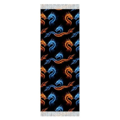 Autumn Winter Pashmina Shawls Wraps Scarf for Woman Girl - color: Picture (615)
