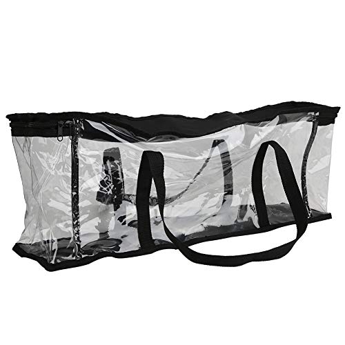 High-Capacity CD Storage Bag, Transparent Organizer Tote, Portable Wallet for Home Travel and Book Collection