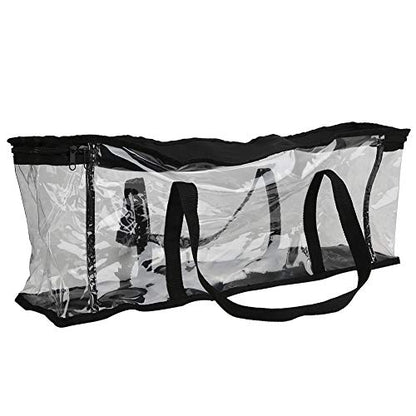 High-Capacity CD Storage Bag, Transparent Organizer Tote, Portable Wallet for Home Travel and Book Collection