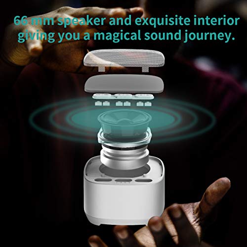 Magicteam Sleep Sound White Noise Machine with 40 Natural Soothing Sounds and Memory Function 32 Levels of Volume Powered by AC or USB and Sleep Timer Sound Therapy for Baby Kids Adults (B-White) - color: B-white