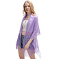 RIIQIICHY Shawls and Wraps for Evening Dresses Scarfs for Women Pashmina Wedding Formal Shawl - color: Purple