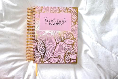 Gratitude is Yummy® 90-Day Grattitude Journal – Manifestation Journal with Prompts, Law of Attraction Daily Guided Journal for Self Care, Mindset & Abundance (Luxury Hardcover Gift Set)
