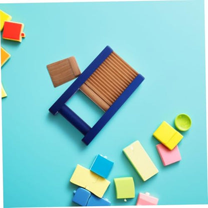 Wooden Scraper Board Musical Instrument for Portable Tapping Board for Dance and Interactive Music Activities Enhances Sensory Development and Creativity