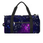 Space Galaxy Constellation Zodiac Star Purple Blue Large Capacity Portable Fitness Bag, Easy to Carry - color: Space Galaxy constellation zodiac star purple