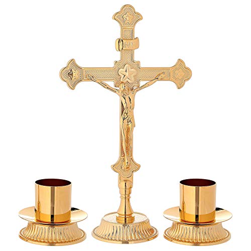 Holyart Altar Set in Gold Plated Brass