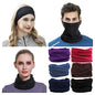 Headband Neck Gaiter Head Wrap Headwear Face Mask Magic Scarf Bandana for Men and Women - color: 6pc.solid Color Series.3