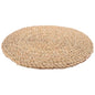 Woven Meditation Cushion Floor Pillow 20x20cm Natural Straw Mat for Yoga Zen Sitting Tatami Seat Home Décor
