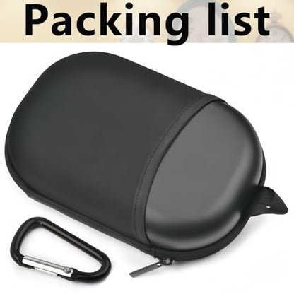 Headphones Case for Bose QC45/QC35/QC25/QC15/QC Ultra II/Ultra Gaming Headset, QC25, PU Hard Shell Travel Carrying Case Bag with Cable Storage for Bose QC45 II, QC35 II Accessories