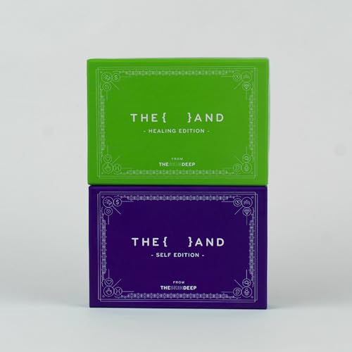 {THE AND} Healing and Self Love Editions Bundle - 398 Relationship and Self Reflection Cards to Improve Self Awareness and Heal - Self and Couple Card Game by The Skin Deep