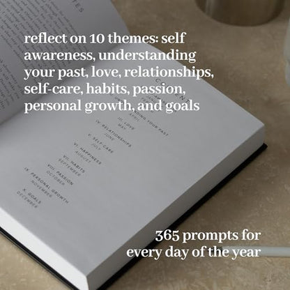 INSIDE THEN OUT Better Every Day Journal - Guided Daily Journal With 365 Pre-Dated Prompts for Self Love, Reflection, Growth, Gratitude, Discovery, Wellness, Healing, Self Help, and Mindfulness - Self Care Routine & Mental Health Gift for Women Men