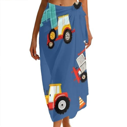 Fashion Travel Swimwear Bikini Wrap All Seasons Chiffon Scarf Beach Yarn Shawl - color: Color968