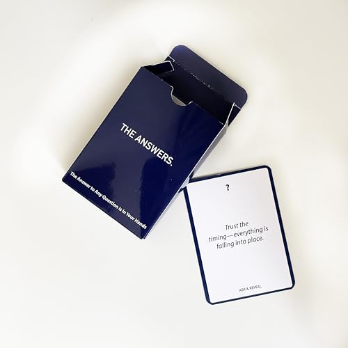 Decision Making Cards 2026 Wellness Resolution Gift - 50 Guidance Cards for Yes or No Decision-Making & Insight to Guide You in Solving Life and Love Problems Answers to All Your Questions