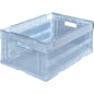 TRUSCO TR-S30TM α Folding Container, 9.8 gal (30 L), Transparent, Storage Box - color: transparent, size: 30L, style: No lid