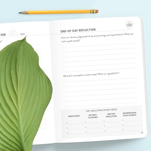 The DBT Skills Daily Journal: 10 Minutes a Day to Soothe Your Emotions with Dialectical Behavior Therapy (The New Harbinger Journals for Change Series)