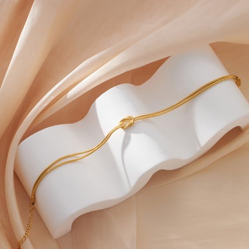 Matching Bracelets for Couples Love Knot Bracelet Pinky Promise Soulmate Relationship Friendship Bracelets Forever Infinity Jewelry Gifts for Women Her Him - style: PROMISE-2G
