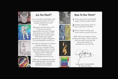 Keep Going | Deck of Cards | Tool for Self-Consiousness w/Questions, Affirmations, Motivational, & Stops Based on Your own Intuition: Trust Your Instincts | LA Visual Reason