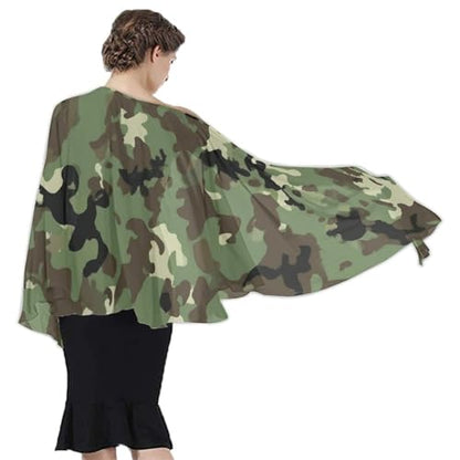 Women's Lightweight Long Scarf Thin Scarf Beach Headscarf Wimwear Bikini Wrap - color: Color643