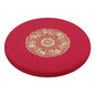 Round Meditation Cushion Mat Set with Washable Premium Cotton Linen Cover, Larger Thick Yoga Mat Bolster Floor Pillows Seating for Adults Upgraded Meditation Accesso red-70 * 4cm - color: Red