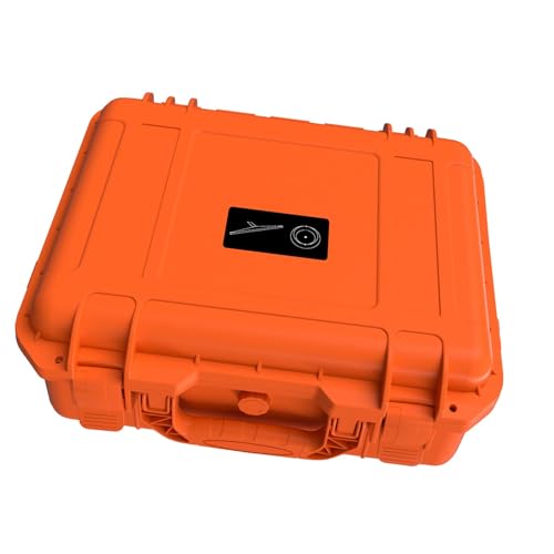 Hard Storage box for Mini and Accessories, IP67 Shockproof Travel Carrying Box with Lockable Holes and Air Valve, for Camping Hiking Off Roading