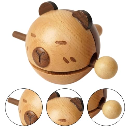Buddhist Percussion Instrument Wooden Fish Temple Block, Zen Drum Meditation Percussion Instrument