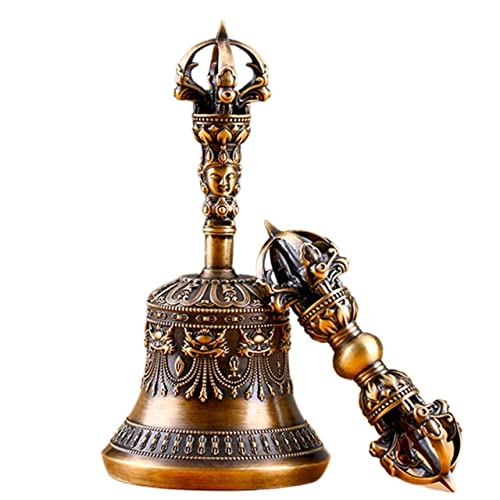 Hand Bell,Buddhist Meditation Bell A Meditation Bell For Sound Healing And Yoga That Can Be Rung To Make Soothing Sounds