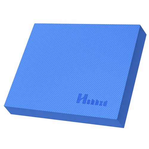 Professional Balance Pad, Nonslip Foam Exercise Balance Pad Cushion for Physical Therapy, Foam Balance Mat for Exercise, Yoga, Fitness, Stability Training and Stretching - color: Blue, size: 15.7*13.0*2in