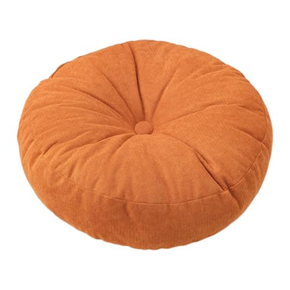 Floor Pillow Meditation Cushion Floor Cushion Pad for Prayer, Orange