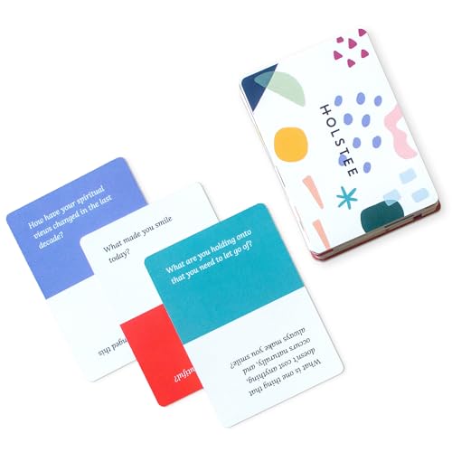 Holstee Reflection Cards, Gratitude & Affirmation Decks | 3 Sets for Meaningful Conversation, Inspiring Grateful Living